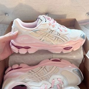 First Copy Asics Gel Nyc Rose Pink In Stock view 1