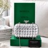 First Copy Bottega Veneta Knot Leather Clutch With Original Box Dustcover Highend view 3