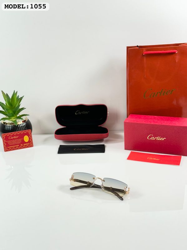 First Copy CARTIER 1055 GOLD GREEN DC view 1