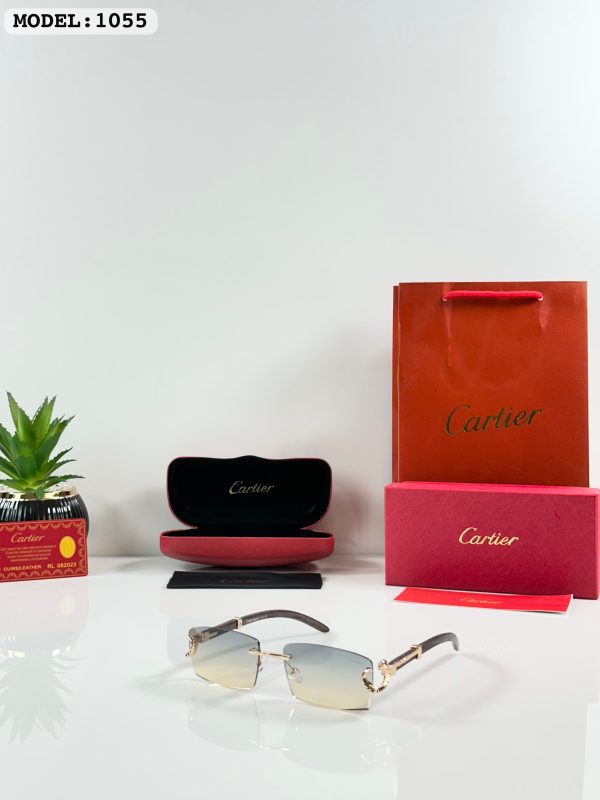 First Copy CARTIER 1055 GOLD GREEN DC view 2
