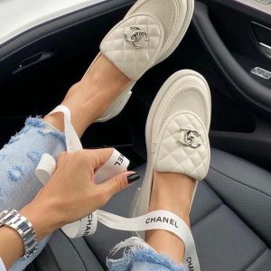 First Copy Chanel Loafers In Stock view 1