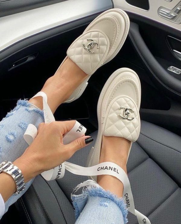 First Copy Chanel Loafers In Stock view 1