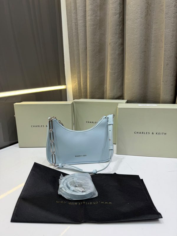 First Copy Charles & Keith Lane Chain Strap Shoulder Bag view 2