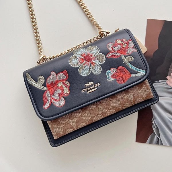 First Copy Coach Leather Sling Handbag view 3