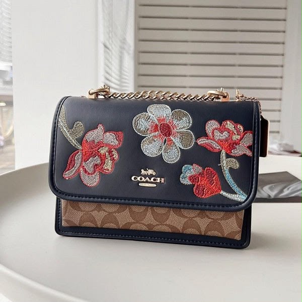 First Copy Coach Leather Sling Handbag view 4
