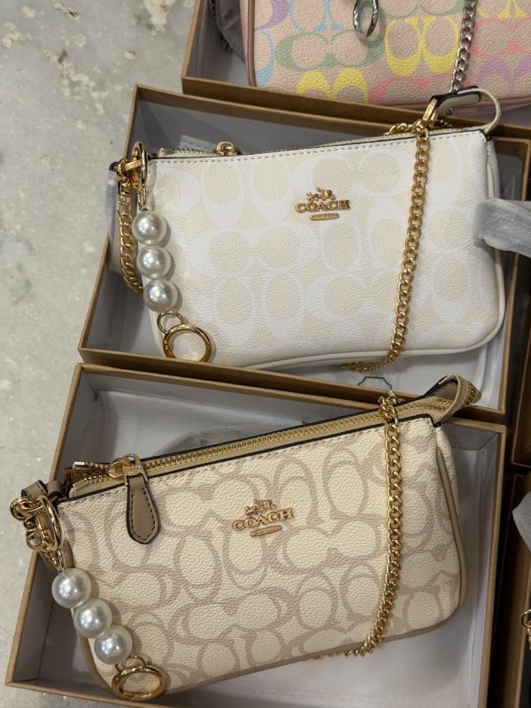 first-copy-coach-nolita-interior-lining-card-slots First Copy Coach Nolita Top Quality Monogram Leather Shoulder Bag with Charms