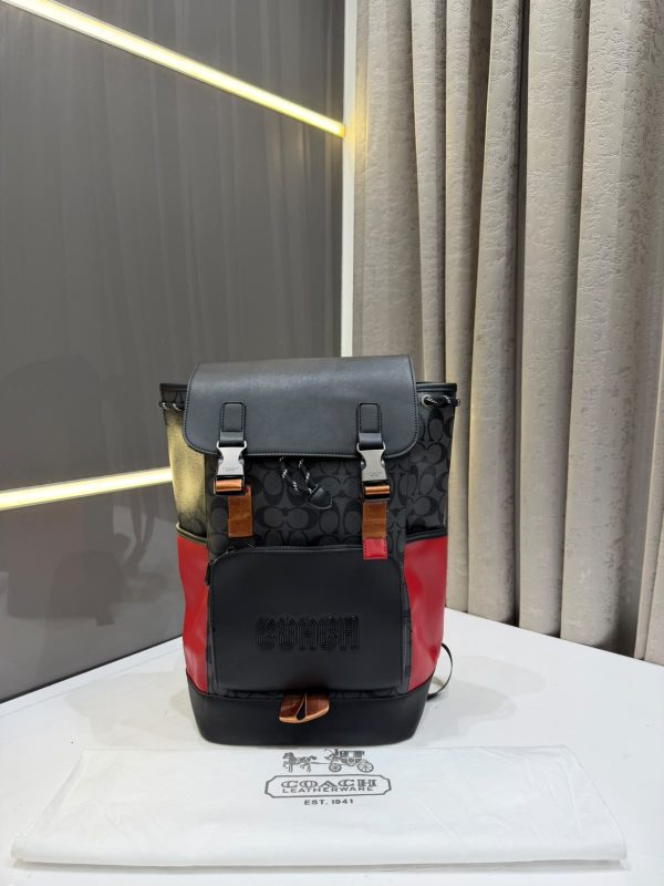 first-copy-coach-rainer-crossbody-bag-18-in-s-4 First Copy Coach Rainer Crossbody Bag 18 In Signature Canvas view 4