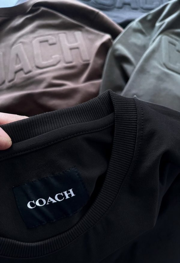 first-copy-coach-sweatshirt-brand-tags-labels First Copy Coach Premium Heavyweight Prewinter Fleece Crewneck Sweatshirt