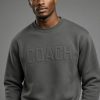first-copy-coach-sweatshirt-ribbed-collar-cuffs First Copy Coach Premium Heavyweight Prewinter Fleece Crewneck Sweatshirt