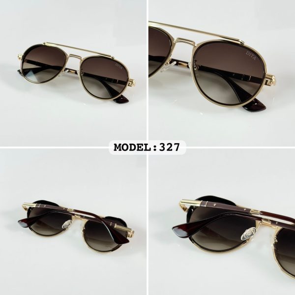 first-copy-dita-327-gold-brown-4 First Copy DITA 327 GOLD BROWN view 4