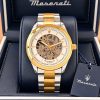 First Copy Emporio Armani Chronograph – Luxury Two-tone Watch view 2