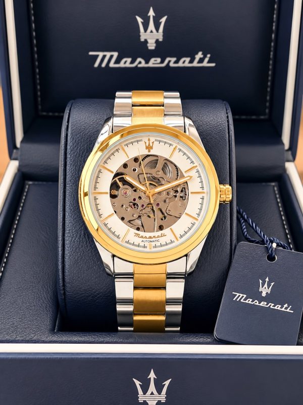 First Copy Emporio Armani Chronograph – Luxury Two-tone Watch view 2