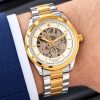 First Copy Emporio Armani Chronograph – Luxury Two-tone Watch view 3