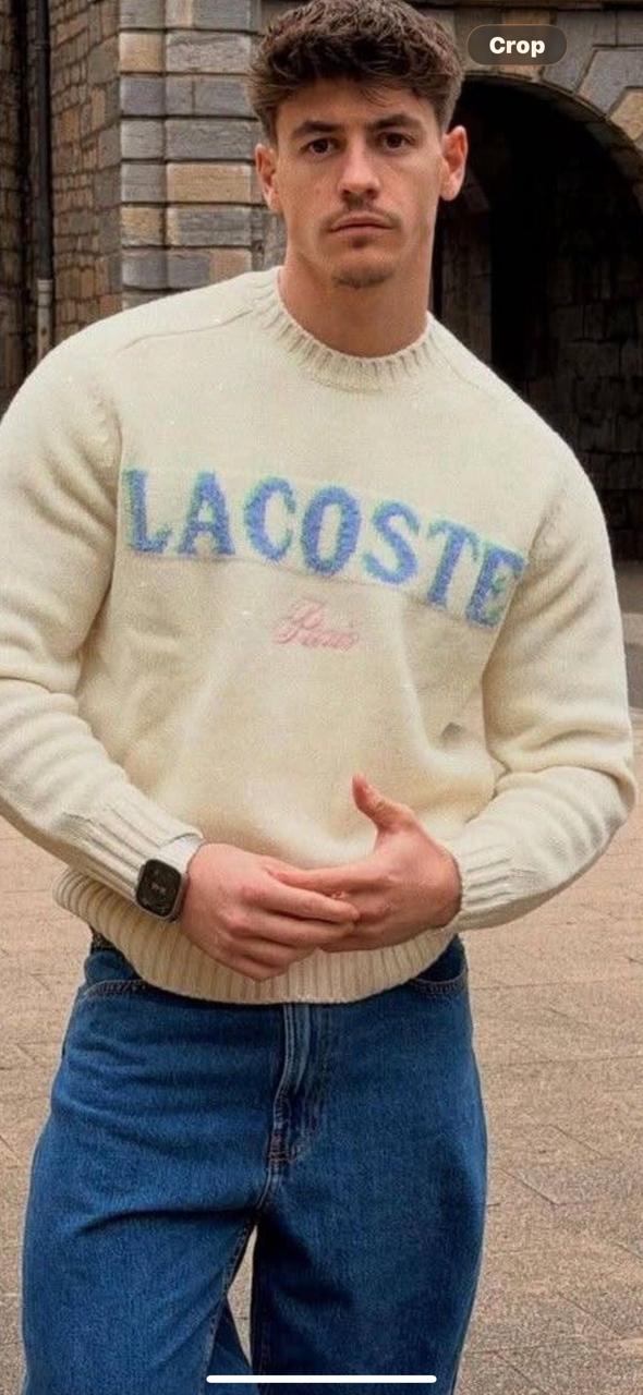 First Copy Lacoste Imported Heavy Knitted Pullover For Winters♥ view 2