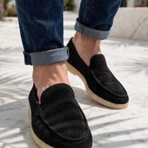 First Copy LORA Piana OG Leather Loafers view 1