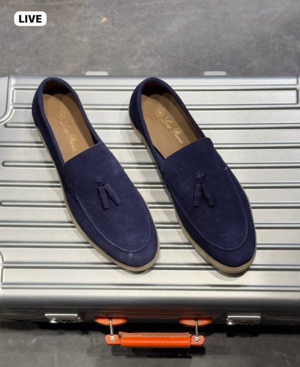 First Copy LORA Piana OG Leather Loafers view 4