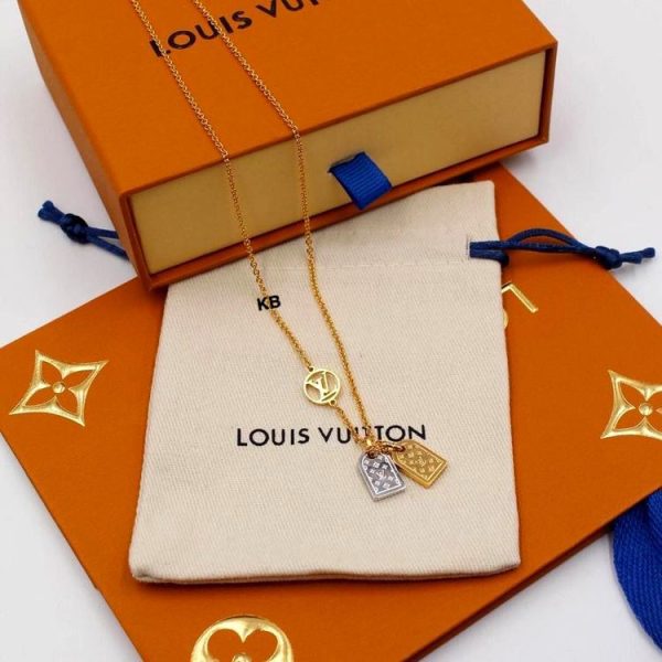 First Copy LOUIS VUITTON® NANOGRAM NECKLACE view 1