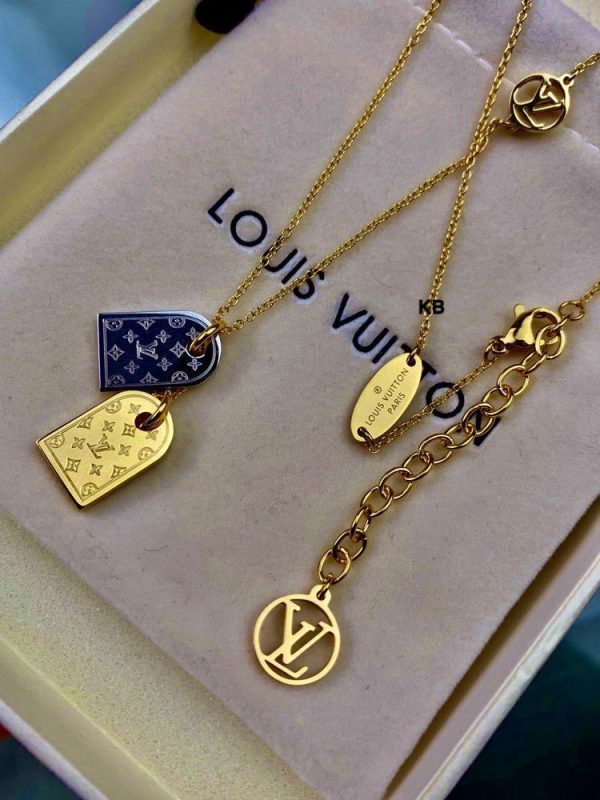 First Copy LOUIS VUITTON® NANOGRAM NECKLACE view 2