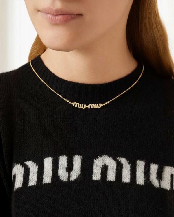 First Copy MIU MIU Crystal DROP Earring view 4