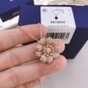 First Copy MIU MIU LOGO Crystal-embellished Earrings view 1