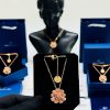 First Copy MIU MIU LOGO Crystal-embellished Earrings view 3