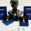 First Copy MIU MIU LOGO Crystal-embellished Earrings view 4