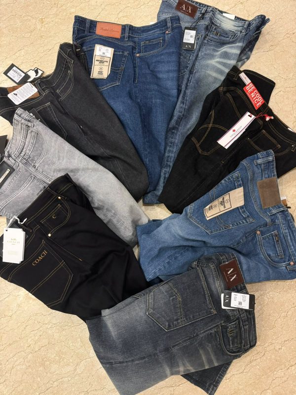 First Copy MIX BRAND IMPORTED DENIMS STOCK view 4
