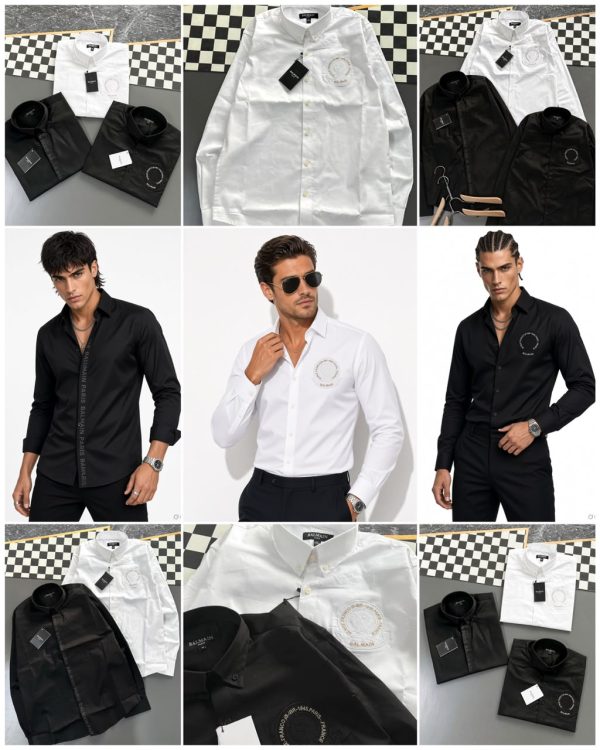 First Copy ORIGINAL Collection Shirts Combines Style And Comfort, Making It Perfect For Leisurely, Relaxing Days. Made From Very Premium Cotton, It Features Long Sleeves, Brand Logo And A Classic Collar. view 1