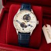 First Copy Patek Philippe Skeleton Automatic Watch – Luxury Blue Edition view 2