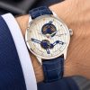 First Copy Patek Philippe Skeleton Automatic Watch – Luxury Blue Edition view 3