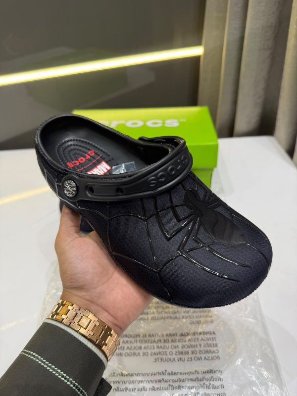 First Copy PRODUCT NAME : CROCS X MARVEL Black SPIDERMAN CLOG view 2