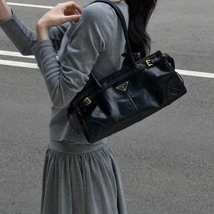 First Copy Product Name : Prada Bonnie Medium Shoulder Bag view 1