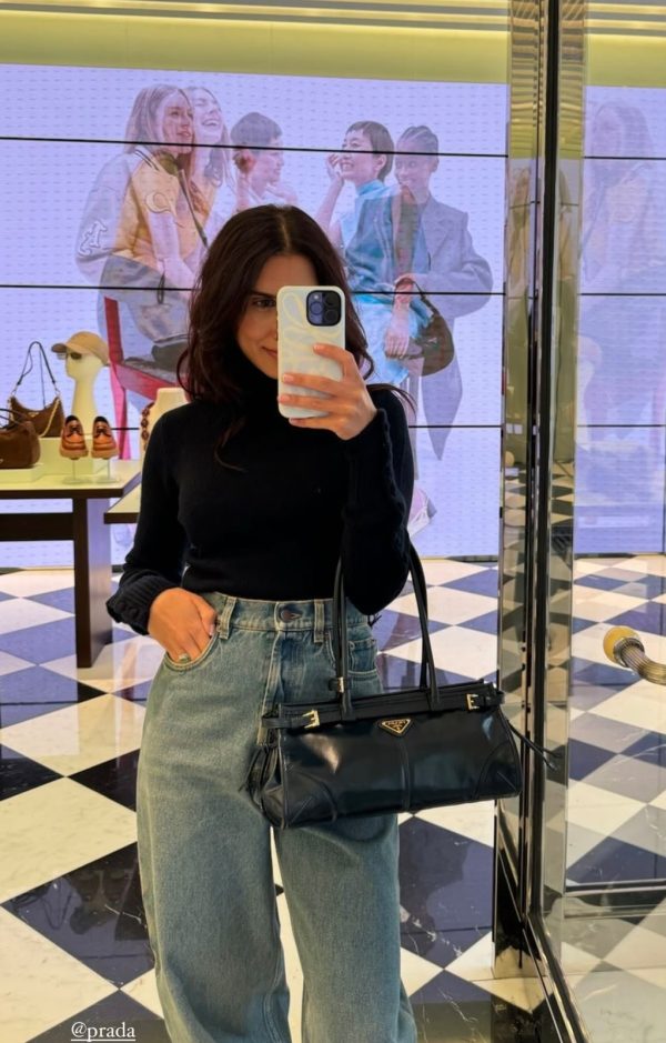 First Copy Product Name : Prada Bonnie Medium Shoulder Bag view 2