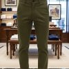 First Copy Ralph Lauren Cotton Stretch Slim Fit Trousers view 3