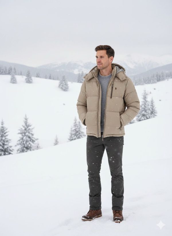 First Copy RALPH LAUREN IMPORTED EXCLUSIVE HIGH END PUFFER JACKET view 2