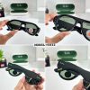 First Copy RAYBAN PUFFER 6832 SHINE BLACK GREEN view 4