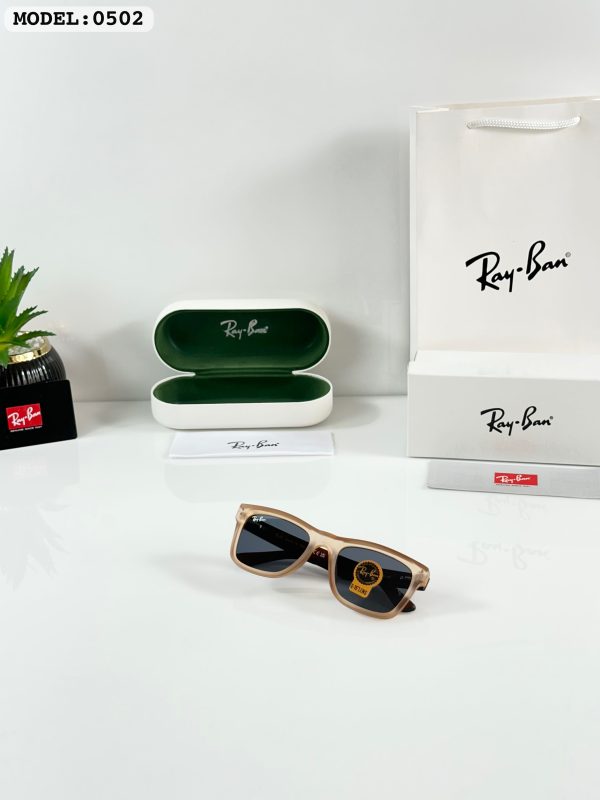 First Copy RAYBAN REVERSE 0502 ICE BROWN BLACK view 2