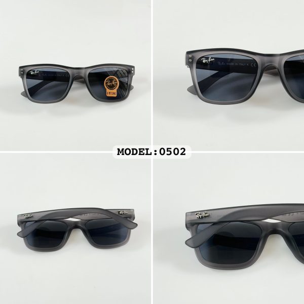 First Copy RAYBAN REVERSE 0502 MATTE GREY view 3