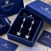 First Copy SWAROVSKI IDYLLIA LILIA Y DROP EARRING BLUE BUTTERFLY view 2
