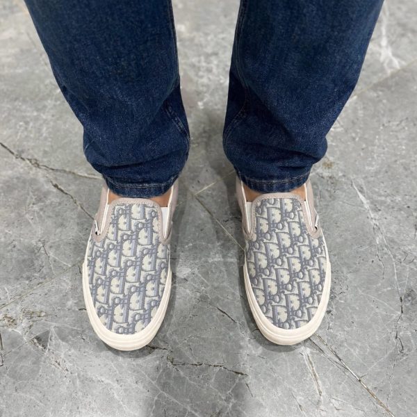First Copy VANS Checkboard Slipon X DIOR view 3